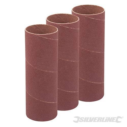 Set di maniche per levigature curve in ossido di alluminio con supporto di cotone offerta Silverline