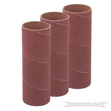 Set di maniche per levigature curve in ossido di alluminio con supporto di cotone offerta Silverline