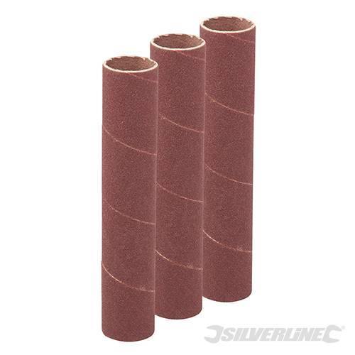 Set di maniche per levigature curve in ossido di alluminio con supporto di cotone offerta Silverline