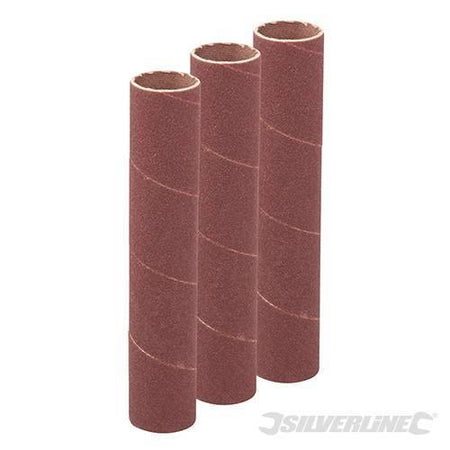 Set di maniche per levigature curve in ossido di alluminio con supporto di cotone offerta Silverline