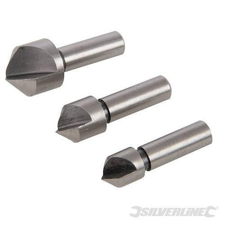 Set accecatoi HSS in acciaio 3 pezzi Silverline Silverline