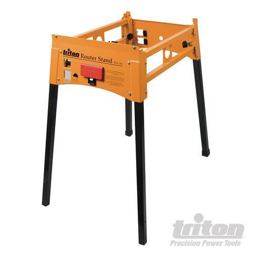 Supporto banco fresa con gambe regolabili pieghevole e comodo per il trasporto RSA300 Triton