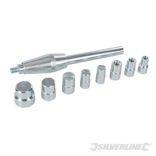 Set di utensili per l'allineamento dei dischi di frizione 9 p.zi Silverline Silverline