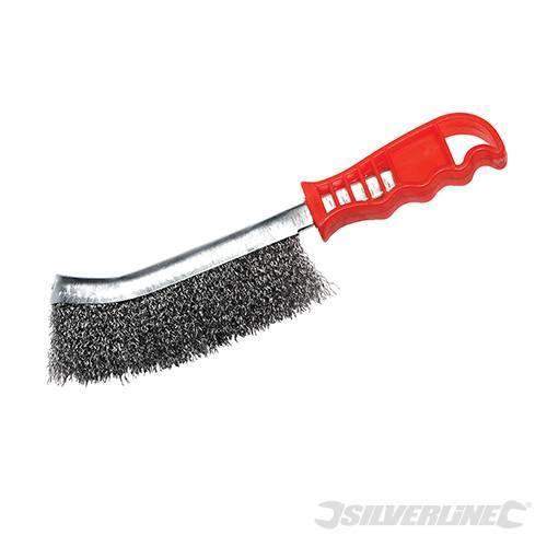 Spazzole Silverline con Setole in Acciaio, Raschietti per Metallo, Rame, ferro Silverline