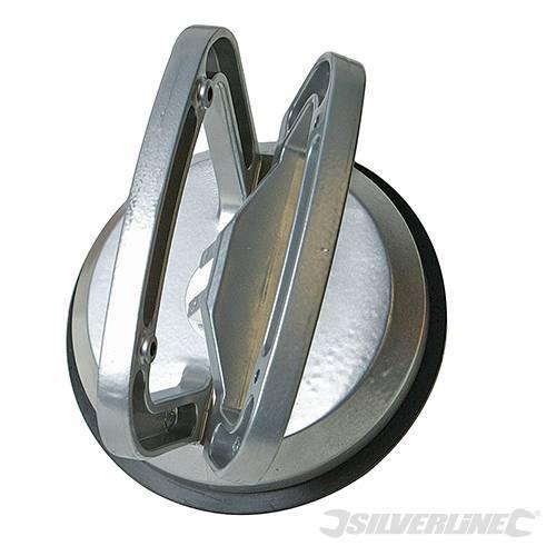 Ventosa in alluminio diametro 115mm per il trasporto di vetri Prezzo Silverline Silverline