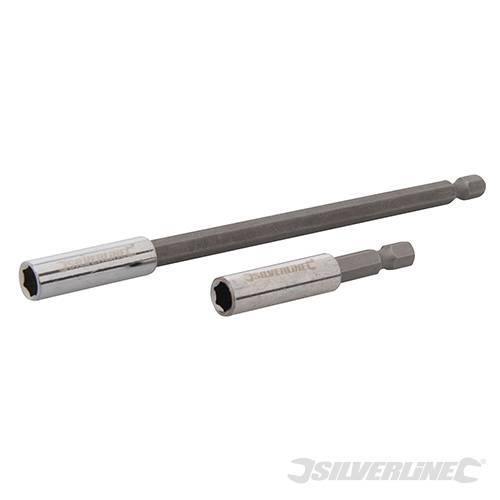 Portapunte magnetiche per avvitatore 2 PZ 60 e 150 mm silverline Silverline
