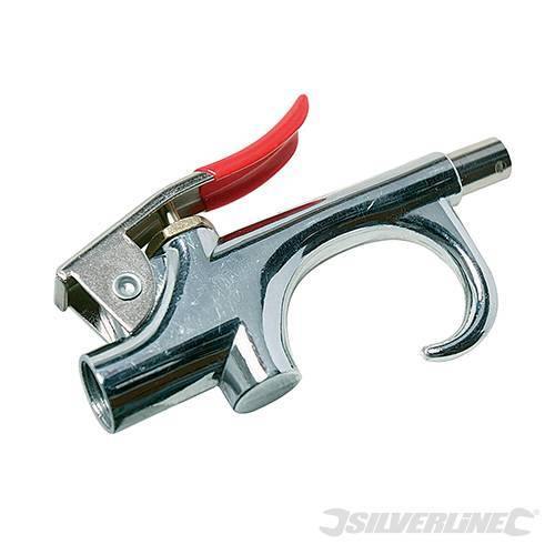 Pistola per compressore in lega di zinco 140mm Silverline Silverline