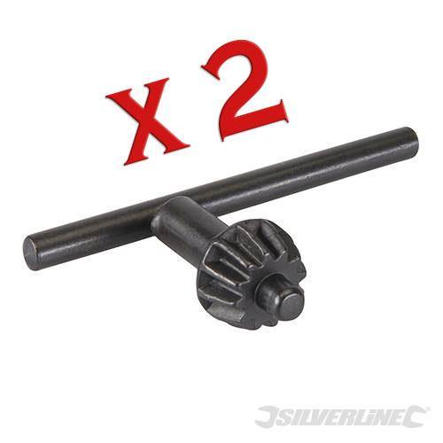 Chiave per mandrini da 13mm in acciaio Offerta silverline 2 pezzi Silverline