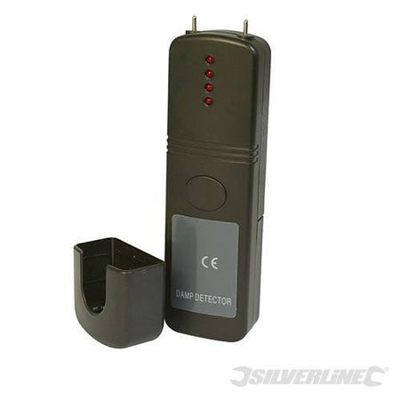 Rilevatore di umidità 1 batteria 9 V legno intonaco muratura Silverline Silverline