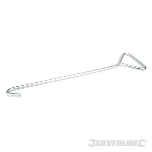 Chiave per tombini acciaio zingato lunghezza 700 mm universali Prezzo Silverline Silverline