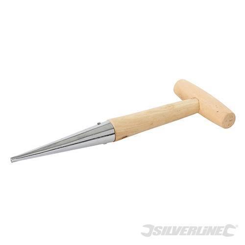 Piantatoio in legno per piantare e trapiantare 270 mm Silverline Silverline