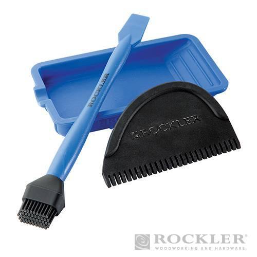 Kit di accessori in silicone per incollare vassoio 3 p.zi Rockler Rockler