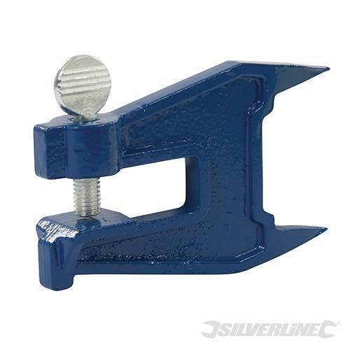 Morsa in acciaio fissaggio lama motosega per affilatura 0-16 mm Offerta Silverline Silverline