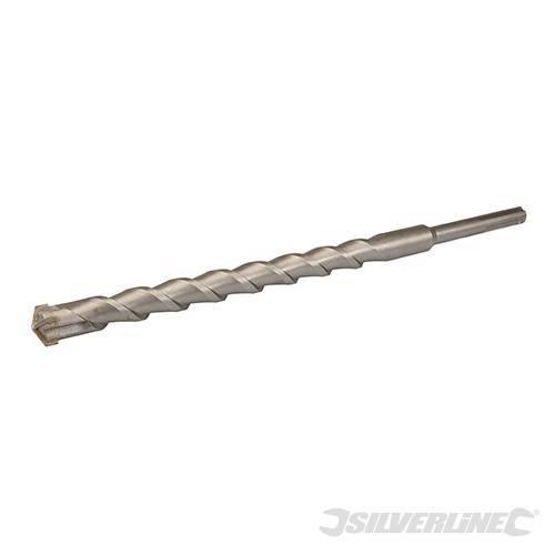 Punte con testa a croce SDS Max in carburo di tungsteno Silverline Silverline