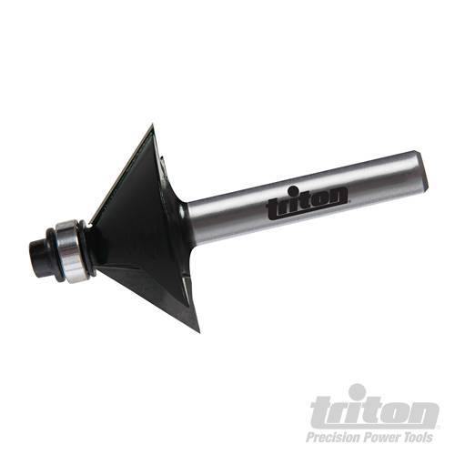 Fresa per smussare 1/4" per legno e pannelli truciolari in carburo di tungsteno Triton Triton