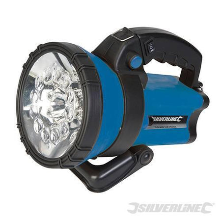 Faretto torcia regolabile a tre funzioni Silverline 145 lumen Originale Silverline