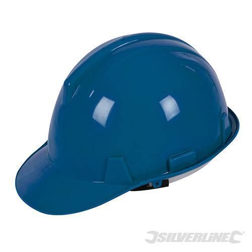 Cappello elmetto sicurezza lavoro regolabile per cantieri vari colori Silverline Silverline