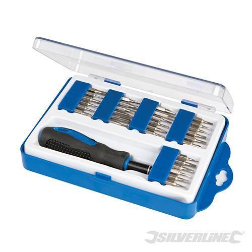 Silverline Set di punte per cacciavite assortite 31 p.zi Silverline