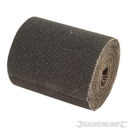 Rotolo in rete di levigatura 5m per cartongesso legno metallo offerta silverline Silverline