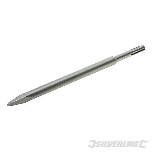 Punta SDS Plus in acciaio temprato con finitura 250mm offerta nuovo Silverline