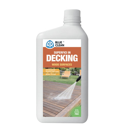 Detergente per Decking 1L, Per Pavimenti in Legno sia Trattato che Naturale AR Blue Clean