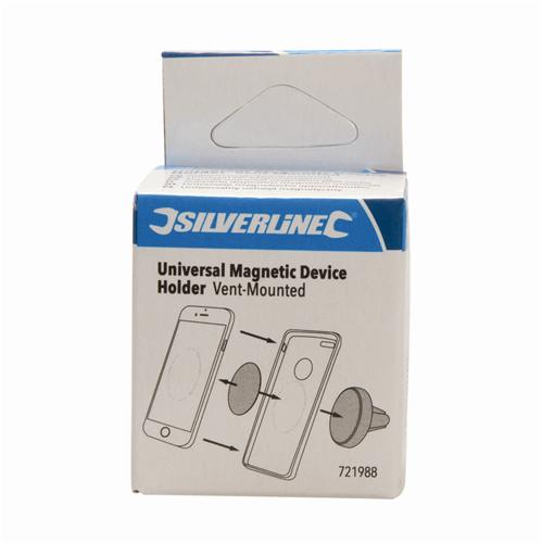 Supporto magnetico universale per dispositivi a ventosa resistente silverline Silverline