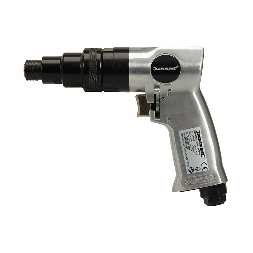 Avvitatore pneumatico a pistola reversibile Silverline – 6,35 mm (1/4") (733610) Eternal Brico