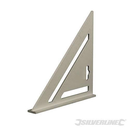 Squadra resistente per carpentiere in alluminio misure 185 x 182 x 260 mm silverline Silverline