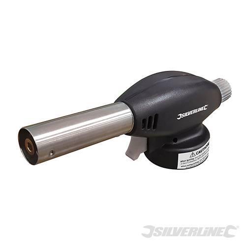 Torcia a Gas Butano, Accensione Automatica, Temperatura fino a 1300°C Silverline Silverline