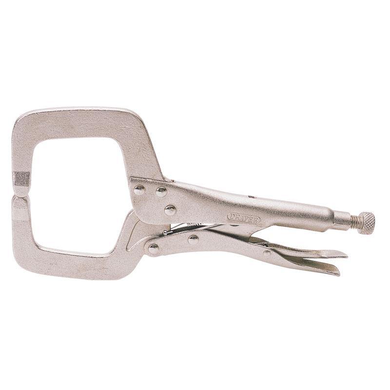 Morsetto Autobloccante per Saldatura, Pinza Tipo C, 280mm Leva a Sgancio Rapido Draper tools