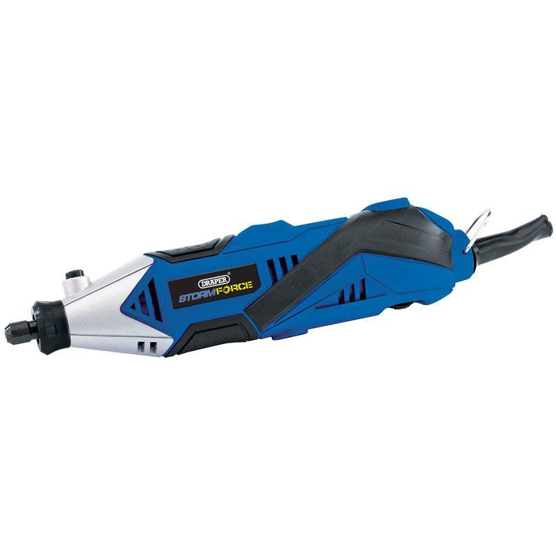 Multiutensile Miniutensile rotativo Minitrapano 135W albero flessibile accessori Draper tools