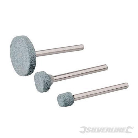 Set di pietra di smerigliatura per utensili multi-uso Silverline 3pezzi Silverline