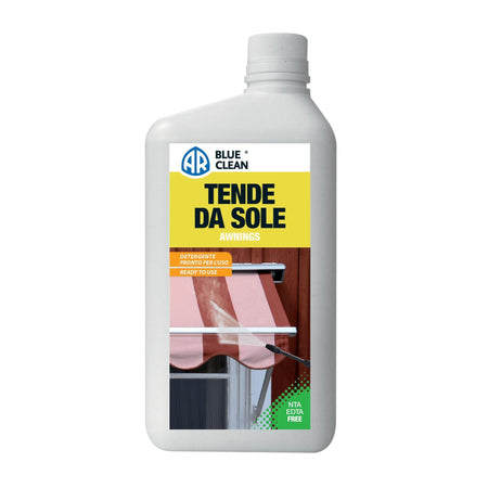 Detergente Tende da Sole 1L, per La Pulizia di Teli in Tessuto e Plastica AR Blue Clean