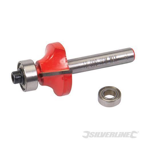 Frese a raggio concavo arrotondata 1/4" in acciaio temprato offerta Silverline