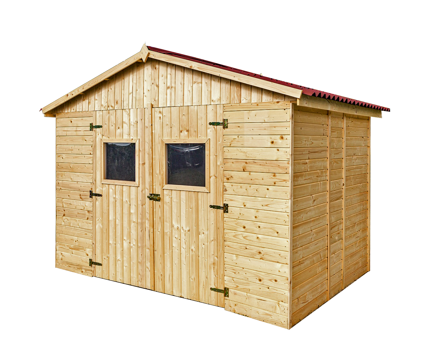 Cassette Di Legno A Pannelli Con Pavimento Spessore 16mm 280x200cm Foresta