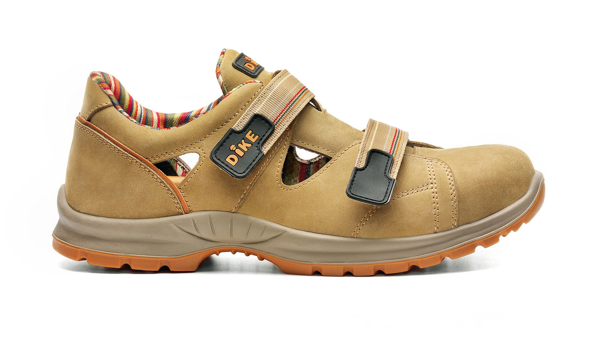 Scarpe antinfortunistiche Dike Agility Ace S1P colore Cammello Nubuck Dike