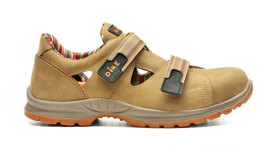 Scarpe antinfortunistiche Dike Agility Ace S1P colore Cammello Nubuck Dike