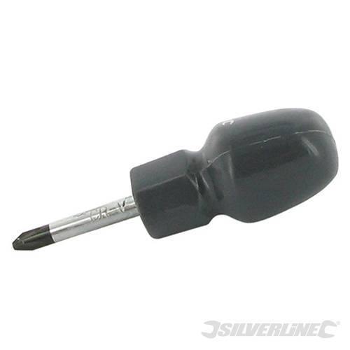 Cacciavite nano Silverline corto stella 2 x 38 mm punta in acciaio cromo Silverline