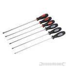 Cacciaviti giraviti set Silverline 6 pz acciaio cromo lunghi 325mm Offerta Silverline