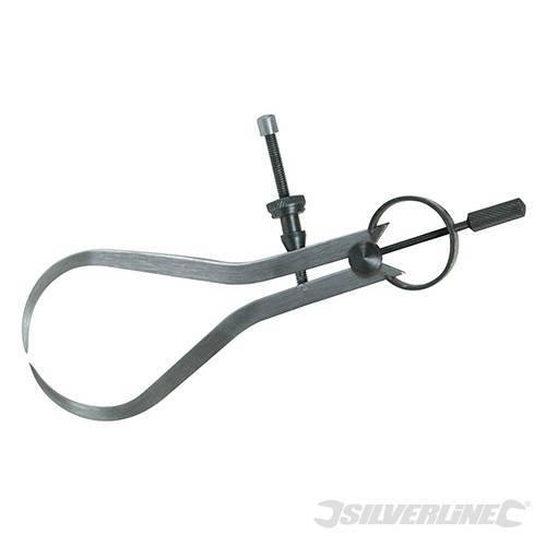 Silverline compasso strumento esterno separatore perni in acciaio 160 mm Prezzo Silverline