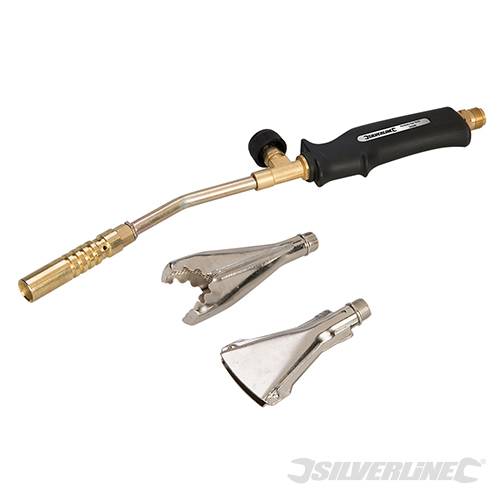 Cannello con regolatore Silverline 3 punte in ottone 17, 22 e 40 mm Prezzo Silverline