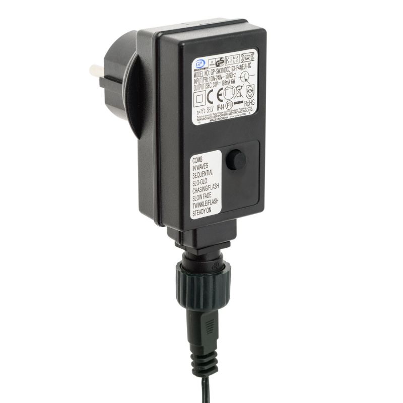 Catena Minilucciole 500 Led Multicolore 22 Metri 8 Giochi Luce Lotti Xone