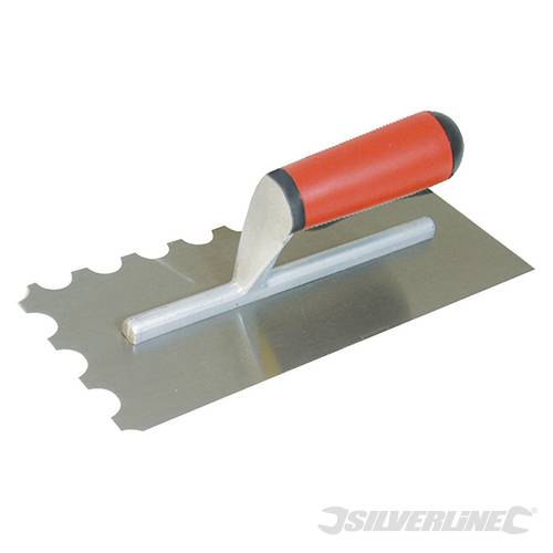 Silverline cazzuola per adesivi 280 mm lama 10 mm Prezzo Silverline