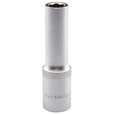 Chiave a bussola lunga innesto 3/8 6 punte 9 misure acciaio satinato Draper Draper tools