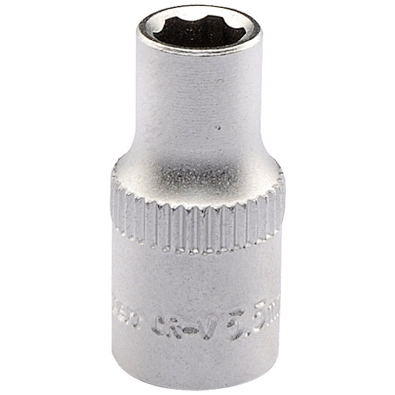 Inserti chiave a bussola 1/4 6 punti da 5mm a 13mm a scelta in acciaio cromo vanadio Draper Draper tools