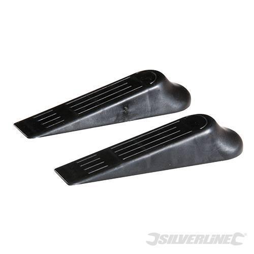 Cunei Silverline blocca porte 2 pezzi 120 mm in plastica Prezzo Silverline