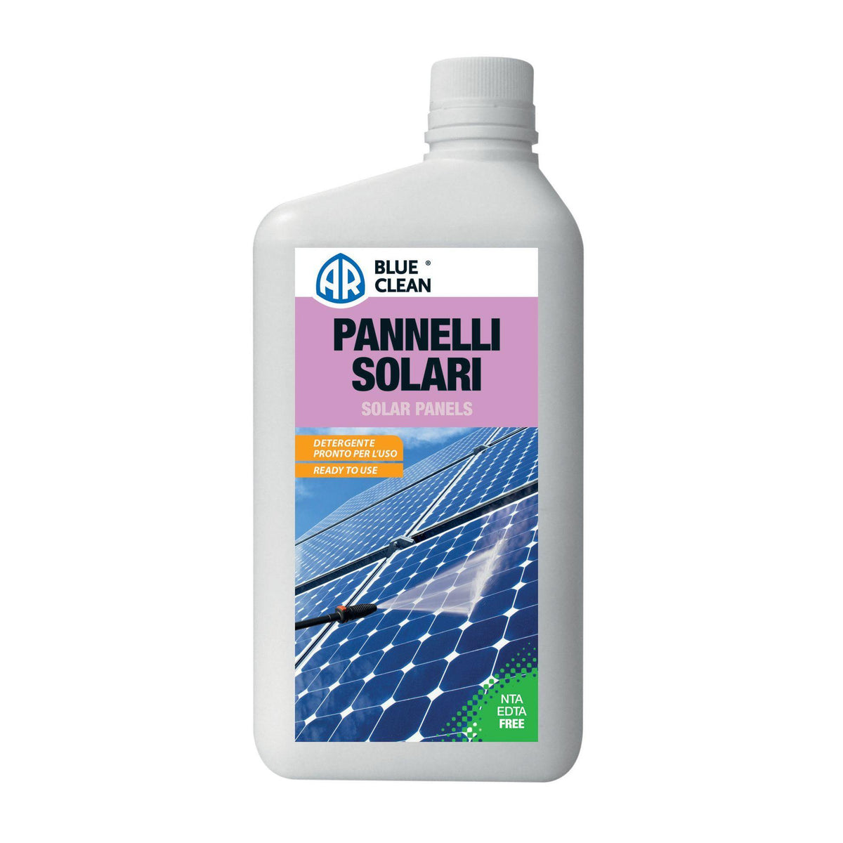 Detergente per Pannelli Solari 1L, per la Pulizia di Impianti Fotovoltaici AR Blue Clean