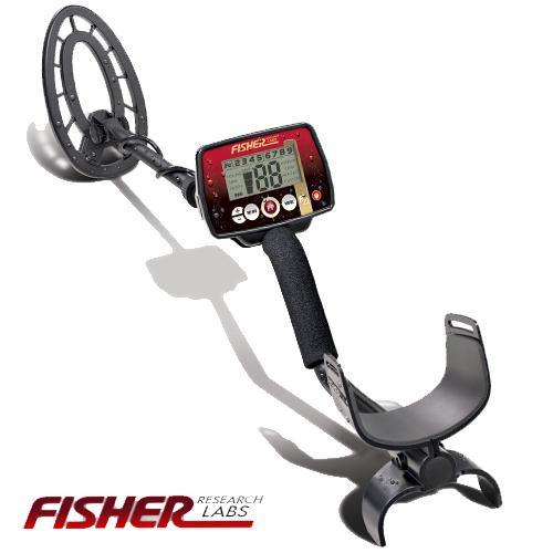 Metal Detector Fisher F22 piastra 9" Ricerca oro argento metalli e monete Fisher