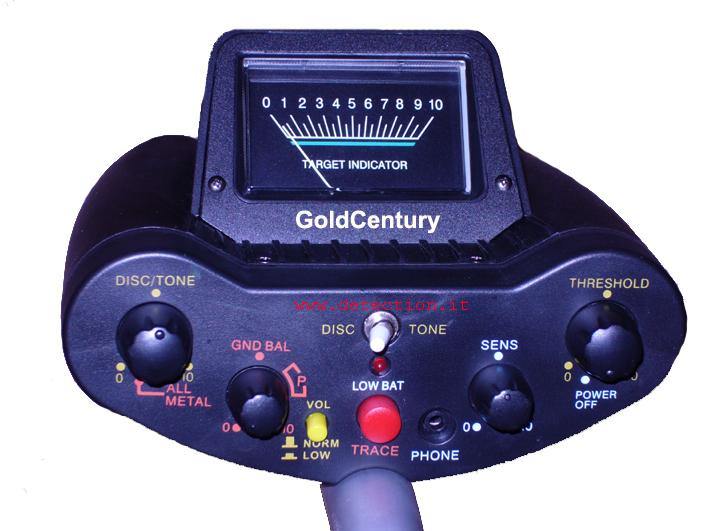 Metal Detector POWER GC-1025 Gold Century cercametalli Gold Century