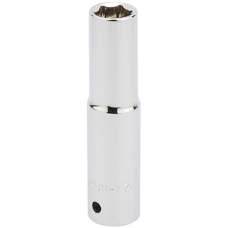 Inserti chiave lunghe a bussola 6 punti 1/4 da 7mm a 13mm a scelta in acciaio Draper tools Draper tools